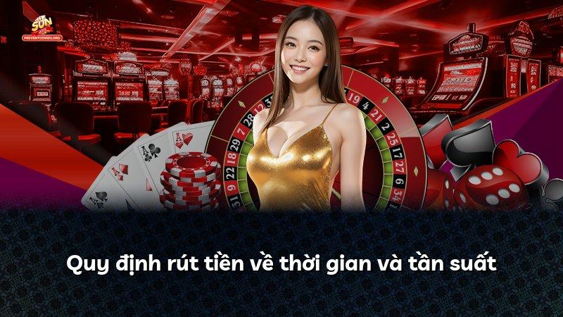 Quy định rút tiền về thời gian và tần suất